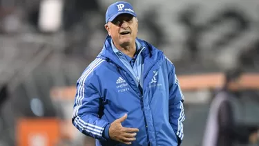 Luiz Felipe Scolari dirige al Palmeiras | Foto: AFP.