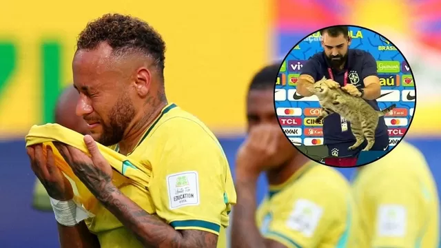 La 'maldición del gato' parece seguir a Brasil desde Qatar 2022. Foto: Reuters / Video: América TV