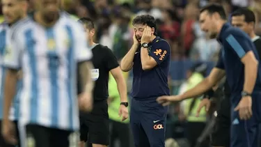 Fernando Diniz, entrenador de 49 años. | Foto: AFP