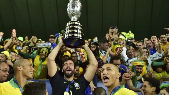 Brasil sumó su novena Copa América y se acerca a los líderes Uruguay y Argentina
