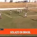 Brasil: Tiene 12 años y marcó un golazo de volea luego de tres &#39;sombreritos&#39;