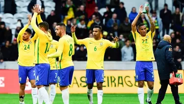 Brasil ganó 3-1 a Japón. Foto: EFE