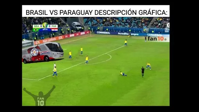 Los memes del Brasil vs. Paraguay.-foto-1
