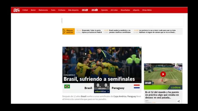 Las portadas del triunfo de Brasil en la Copa Am&amp;eacute;rica 2019.-foto-3