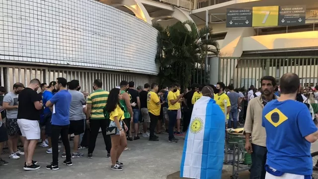 Brasil vs. Argentina: Aglomeraciones en el Maracaná y exámenes de covid falsos anteceden la final
