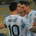 Brasil vs. Argentina: Di María puso 1-0 para los &#39;albicelestes&#39; con golazo de sombrerito