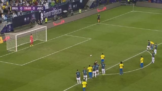 El Brasil vs Argentina se disputa en Arabia Saudita. | Video: YouTube