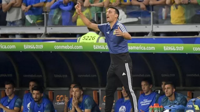 Lionel Scaloni dijo que fueron superiores ante Brasil. | Foto: AFP