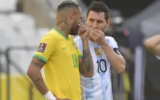 Brasil vs. Argentina: Partido pendiente por Eliminatorias no se jugará - Noticias de roberto-palacios