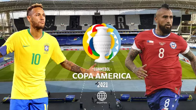 Brasil vs. Chile: Día, hora y canal del duelo por cuartos de la Copa América