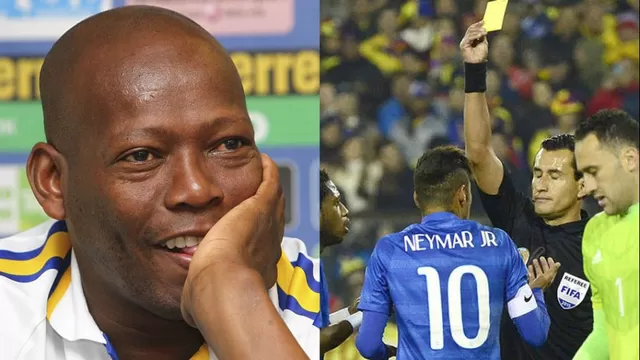 Brasil vs. Colombia: Faustino Asprilla destruyó a Neymar