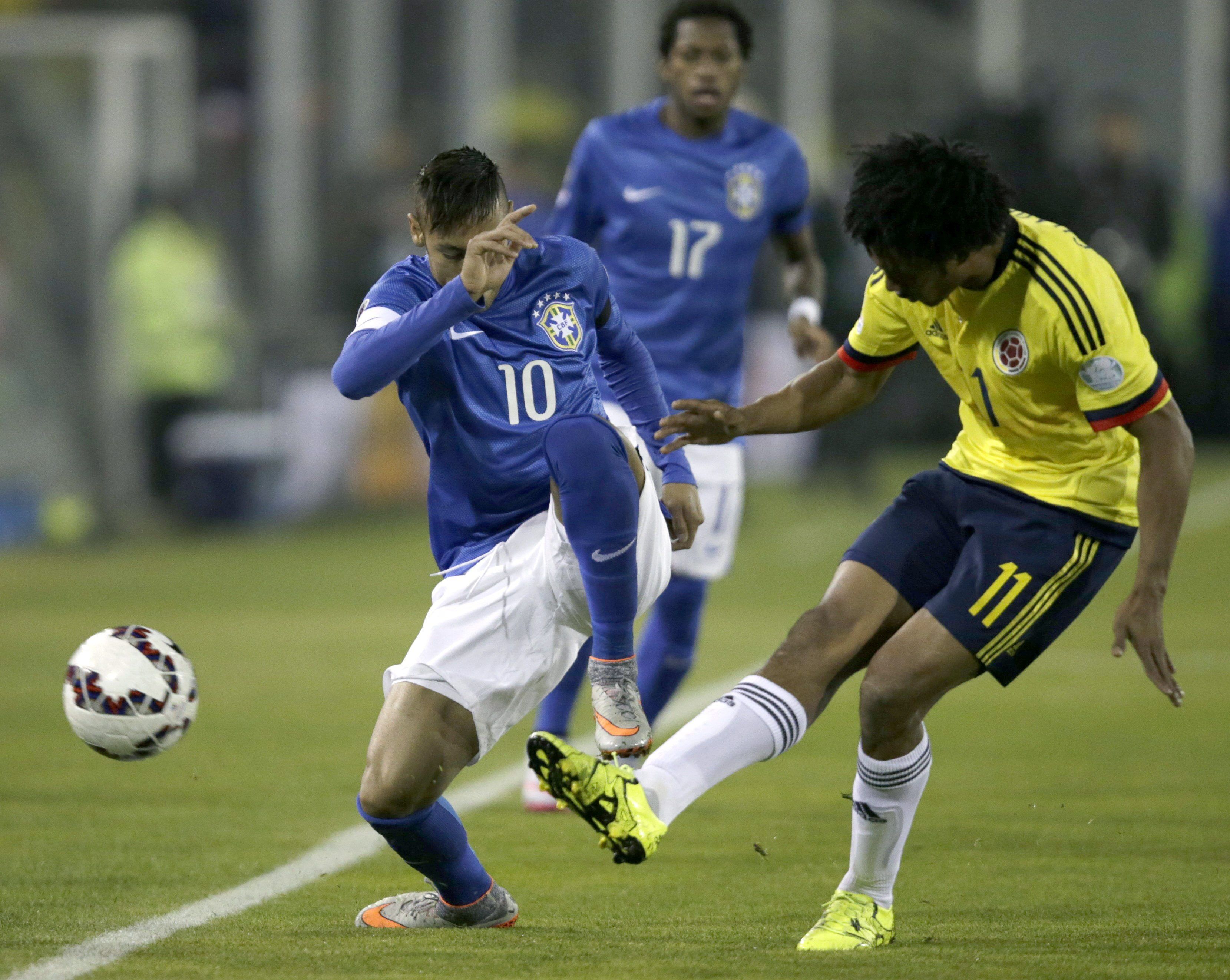 Brasil vs. Colombia imágenes del encuentro por Copa América América