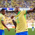 Brasil vs. Colombia: Raphinha anotó el 1-0 con un golazo de tiro libre