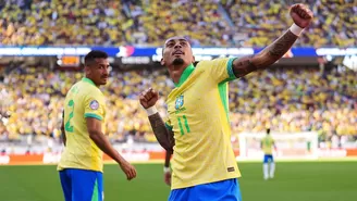Brasil vs. Colombia: Raphinha anotó el 1-0 con un golazo de tiro libre