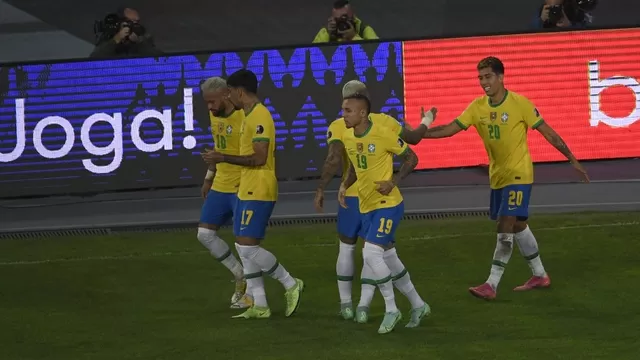 Firmino marcó el empate de Brasil | Foto: AFP.