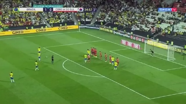 Es el gol número 20 de Coutinho con Brasil. | Video: SporTV