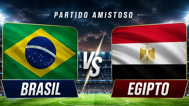 Brasil y Egipto se miden este sábado 6 de junio en amistoso previo al Mundial. (Foto: OpenAI)