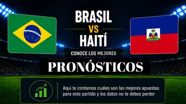 Conoce el pronóstico y las mejores cuotas del partido entre Brasil vs Haití por el Mundial 2026. | AD Conoce el pronóstico y las mejores cuotas del partido entre Brasil vs Haití por el Mundial 2026. | AD