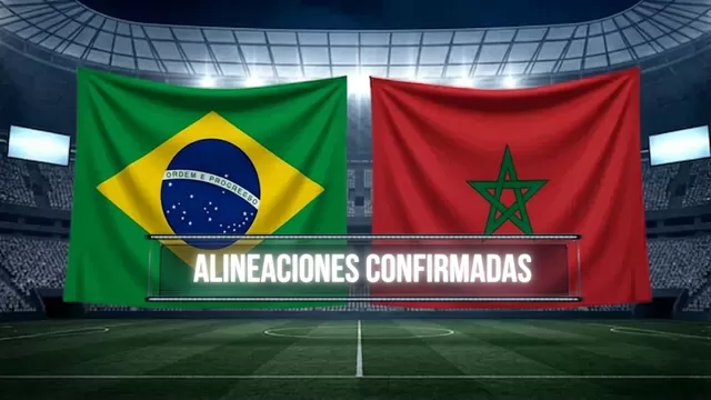 Conoce las alineaciones de Brasil vs Marruecos para fecha 1 del Grupo C del Mundial 2026. | AD