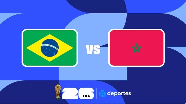 Brasil vs Marruecos se enfrentarán en un vibrante partido por la fase de grupos del Mundial 2026 / Foto: AD
