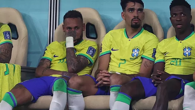 Brasil vs. Serbia: El llanto de Neymar tras lesión que preocupa a la 'Canarinha'