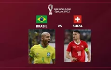 Brasil vs. Suiza: Hora y posibles alineaciones del duelo por el grupo G - Noticias de palmeiras