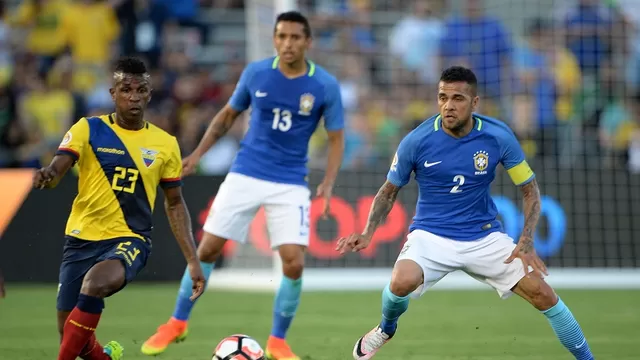 Brasil y Ecuador empataron 0-0 por el grupo B de la Copa América Centenario