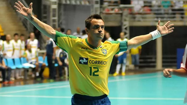 Brasileño Falcao anunció su adiós a la selección del futsal