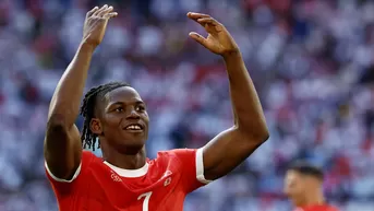 Breel Embolo enotó el 1-0 para Suiza frente a Inglaterra por la Eurocopa