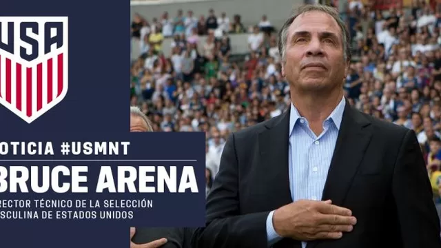 Bruce Arena será el reemplazante de Klinsmann como DT de Estados Unidos