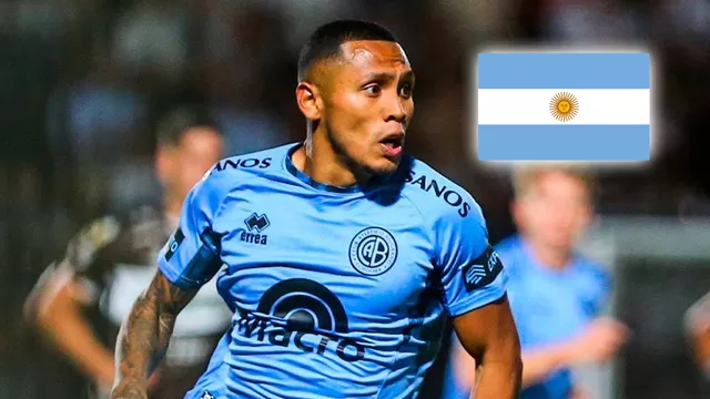 Bryan Reyna podría llegar a otro equipo de Argentina tras brillar en Belgrano / AD