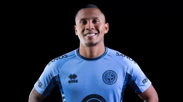 Bryan Reyna jugará en Belgrano. | Fuente: @Belgrano