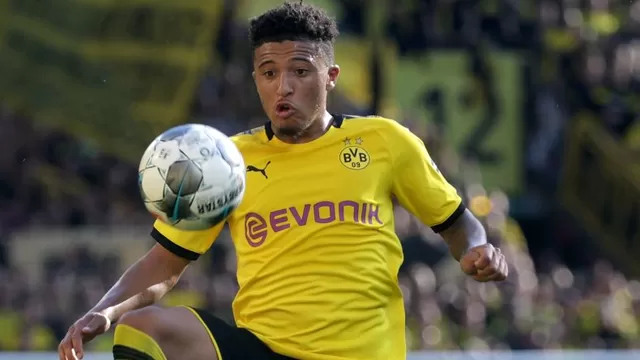 Jadon Sancho, de 19 años, pertenece al Borussia Dortmund desde 2017. | Foto: AFP/Video: Instagram