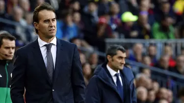 Lopetegui fue despedido del Real Madrid tras el cl&amp;aacute;sico. | Foto: AFP