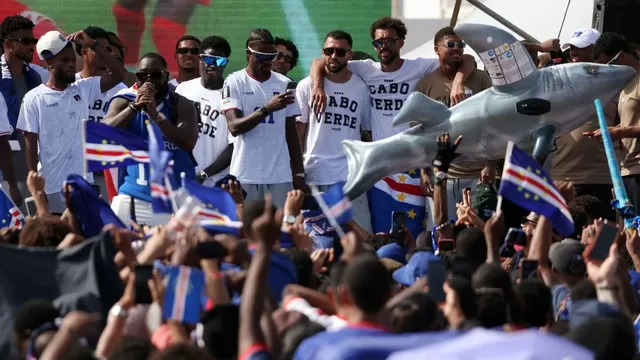 Cabo Verde tuvo emotivo recibimiento tras su participación en el Mundial 2026. Foto: Reuters / Video: @liberta___depre