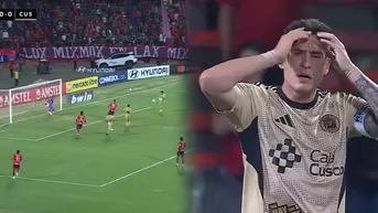 Callejo cometió insólito BLOOPER y erró el gol de Cusco FC vs DIM