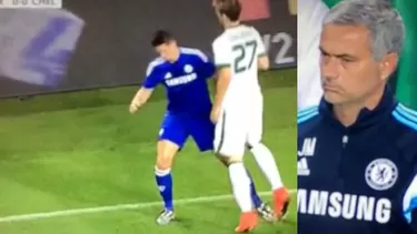 Cámara captó la reacción de Mourinho ante error de Fernando Torres