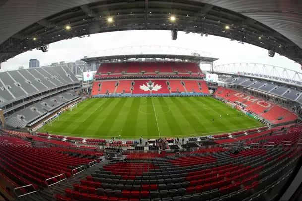 El partido entre Canadá y Bosnia será en el BMO Field, el Estadio Nacional de Toronto, el próximo 12 de junio. Tiene capacidad para 45,736 espectadores. | Foto: Reuters - John E. Sokolowski El partido entre Canadá y Bosnia será en el BMO Field, el Estadio Nacional de Toronto, el próximo 12 de junio. Tiene capacidad para 45,736 espectadores. | Foto: Reuters - John E. Sokolowski