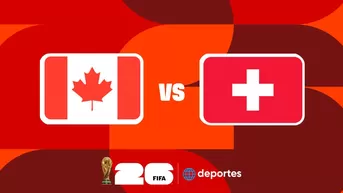Canadá vs Suiza EN VIVO por Mundial 2026: a qué hora juegan y dónde ver