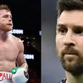 &#39;Canelo&#39; Álvarez amenaza a Messi por supuesto gesto con la camiseta de México