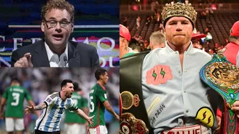 Defiende a Messi: David Faitelson tachó de "cobarde" y "payaso" a 'Canelo' Álvarez