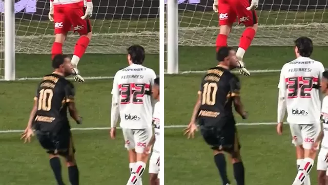 Edwin Cardona le gritó gol a futbolista de Sao Paulo y árbitro le mostró la tarjeta roja / AD / X