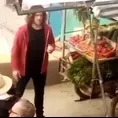 Carles Puyol llegó al Perú y sorprendió al visitar San Juan de Lurigancho