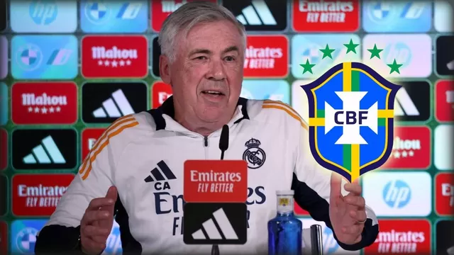 Carlo Ancelotti dio sus primeras palabras como técnico de la selección de Brasil aún como DT del Real Madrid. | Video: AD