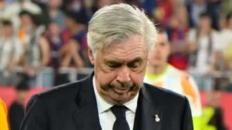 Carlo Ancelotti habló de su futuro tras perder la final de la Copa del Rey con Real Madrid / Foto: EFE