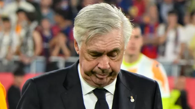 Carlo Ancelotti habló de su futuro tras perder la final de la Copa del Rey con Real Madrid / Foto: EFE