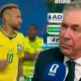 Ancelotti tuvo sorpresiva decisión con Neymar tras su vuelta en victoria de Brasil