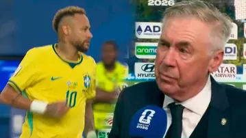 Ancelotti tuvo sorpresiva decisión con Neymar tras su vuelta en victoria de Brasil