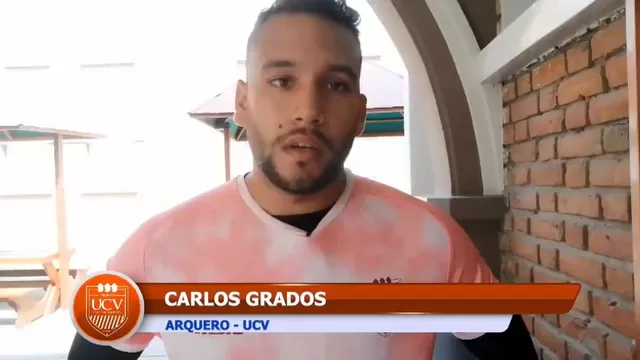 Carlos Grados, arquero nacional de 25 años. | Video: César Vallejo