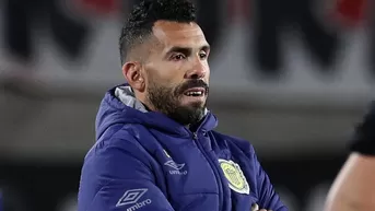 Carlos Tevez anunció que no continuará como entrenador de Rosario Central